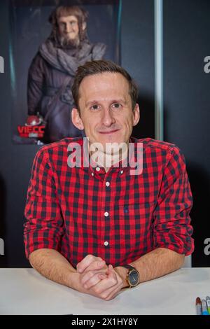 VIECC Vienna Comic Con 2017 auf der Messe in Wien, Österreich, am 18. November 2017. ABBILDUNG: Adam BROWN - 20171118 PD8420 - Rechteinfo: Rights Managed (RM) Stockfoto