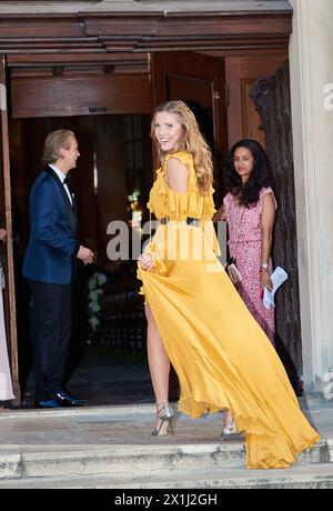 Hochzeit von Arturo Pacifico Griffini und Sophia Doyle im Belvedere in Wien, Österreich, am 29. Juni 2019. ABBILDUNG: Victoria SWAROVSKI - 20190629 PD11461 - Rechteinfo: Rights Managed (RM) Stockfoto