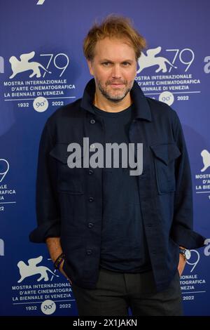 Copyright: Starpix/Alexander TUMA, 79. Venedig Filmfestival in Venedig, Italien, am 7. September 2022. Florian Zeller, Photocall zu ' The Son ' - 20220907 PD5053 - Rechteinfo: Rights Managed (RM) Stockfoto