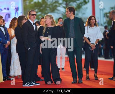 Copyright: Starpix/Alexander TUMA, 79. Venedig Filmfestival in Venedig, Italien, am 8. September 2022. Brad PITT, Premiere ' Blond ' - 20220908 PD9934 - Rechteinfo: Rights Managed (RM) Stockfoto