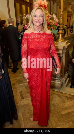 Copyright: Starpix/ Alexander TUMA, 80. Wiener Philharmoniker Ball im Musikverein am 19. Januar 2023 in Wien. Ingrid FLICK – 20230119 PD18553 – Rechteinfo: Rights Managed (RM) Stockfoto