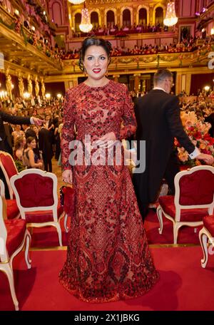 Copyright: Starpix/ Alexander TUMA, 80. Wiener Philharmoniker Ball im Musikverein am 19. Januar 2023 in Wien. Anna NETREBKO – 20230119 PD18765 – Rechteinfo: Rechte verwaltet (RM) Stockfoto