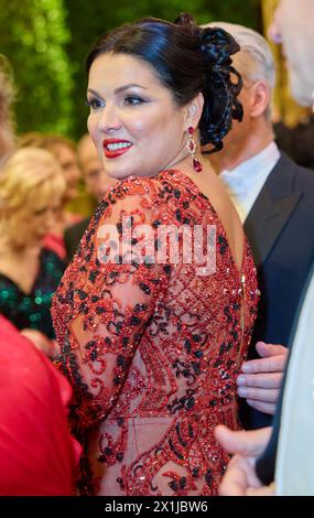 Copyright: Starpix/ Alexander TUMA, 80. Wiener Philharmoniker Ball im Musikverein am 19. Januar 2023 in Wien. Anna NETREBKO – 20230119 PD18769 – Rechteinfo: Rechte verwaltet (RM) Stockfoto