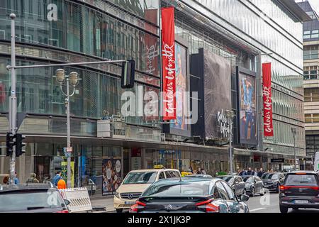 16 . 04 . 2024 , Berlin / Mitte : Kaufhaus Galeries Lafayette in der Friedrichstraße . *** 16 04 2024, Berlin Mitte Galeries Lafayette Kaufhaus in der Friedrichstraße Stockfoto