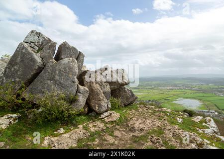 warton-Felsen Lancashire Stockfoto