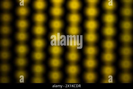 Abstrakter Hintergrund mit verschwommenem gelbem Licht. Farbenfrohe Tapete für Design Stockfoto