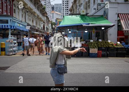 John Angerson 2024 - Singapur Stockfoto