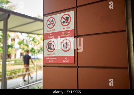 John Angerson 2024 - Singapur Stockfoto