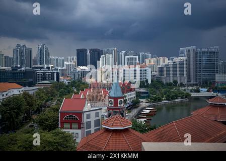 John Angerson 2024 - Singapur Stockfoto