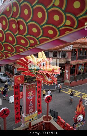 Foto: John Angerson 2024 Malacca, Malaysia, Stockfoto