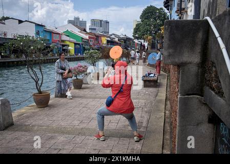 Foto: John Angerson 2024 Malacca, Malaysia, Stockfoto