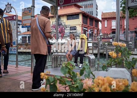 Foto: John Angerson 2024 Malacca, Malaysia, Stockfoto