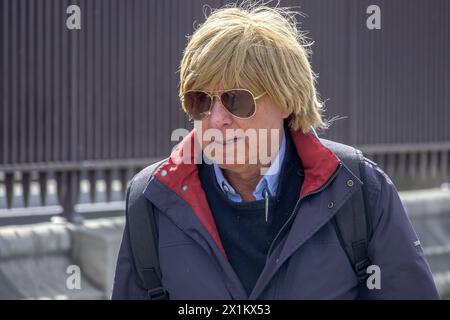 London, Großbritannien. April 2024. Michael Fabricant Parlamentsabgeordneter (Con: Lichfield in Staffordshire), Ankunft im Parlament für Fragen des Premierministers, 17. April 2024 Credit: Phil Robinson/Alamy Live News Stockfoto