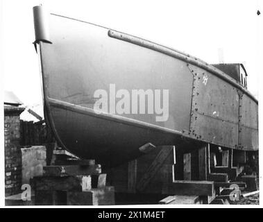 DIE INGENIEURE VON ROYAL BAUEN DAS NEUE CRAFT50 FT. Twin Screw Tug - Allgemeine Ansicht des Schleppers, britische Armee Stockfoto