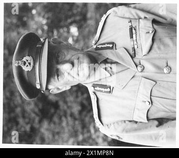 Negativ - Major General Sir Charles Gordon-Watson, KBE., CMG., FRCS., beratender Chirurg, Northern Command, British Army Stockfoto