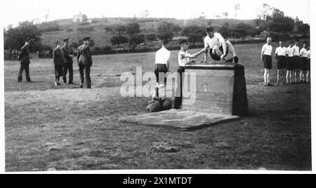 PRINZESSIN ROYAL BESUCHT DAS WEST YORKSHIRE REGIMENT, Eine Sportklasse, British Army Stockfoto