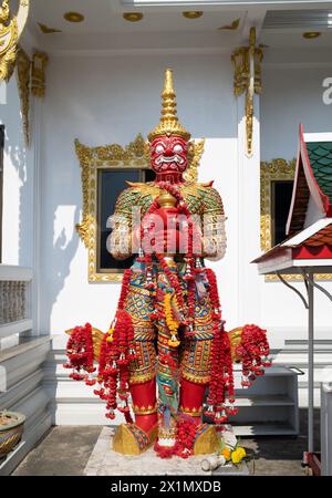 Der buddhistische Tempel emple Wat Chai Mongkhon Pattaya Thailand Stockfoto