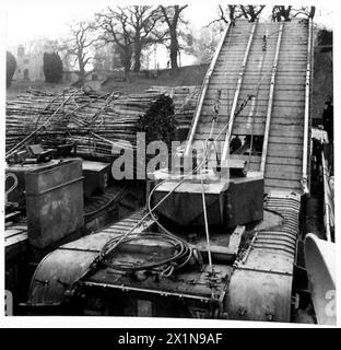 Last 26 ist ein Spezialgerät, das von der britischen Armee eingesetzt wird, um Panzern die Möglichkeit zu geben, außergewöhnlich steile Steigungen zu erklimmen, British Army. Stockfoto