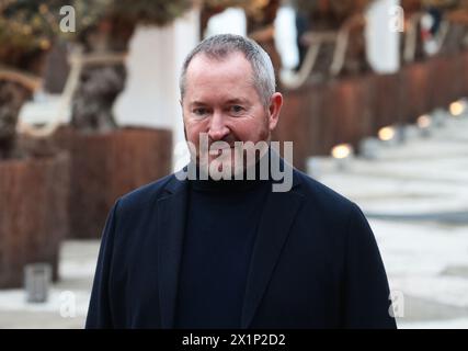 Venedig, Italien. April 2024. Private Veranstaltung, organisiert von Herrn und Frau Pinault bei der Giorgio Cini Stiftung in Venedig, Foto: Luca Bombassei Credit: Independent Photo Agency/Alamy Live News Stockfoto