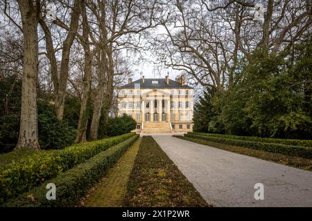 Blick aus der Weinregion Médoc, Frankreich Stockfoto