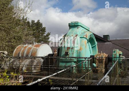Atomfa Trawsfynydd Kernkraftwerk Stockfoto
