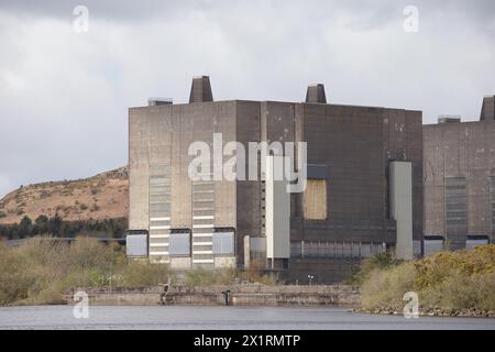 Atomfa Trawsfynydd Kernkraftwerk Stockfoto