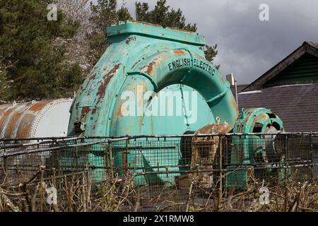 Atomfa Trawsfynydd Kernkraftwerk Stockfoto