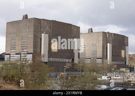Atomfa Trawsfynydd Kernkraftwerk Stockfoto
