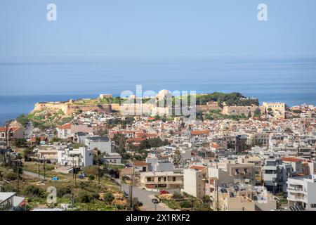 Venezianische Festung in Rethymno, Kreta, Griechenland Stockfoto