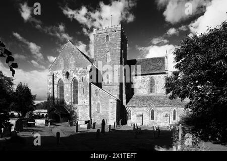 Die Abtei Dore, die seit 16. Jahrhundert als Pfarrkirche genutzt wurde, wurde 1147 als Zisterzienserabtei gegründet. Stockfoto