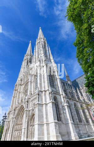 wien, österreich, 18. april, votivkirche *** wien, österreich, 18. april, votivkirche Copyright: xx Stockfoto