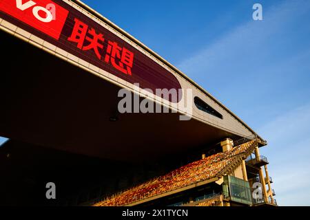 Shanghai, Chine. April 2024. Ambiente während des Formel 1 Lenovo Chinese Grand Prix 2024, 5. Runde der Formel 1 Weltmeisterschaft 2024 vom 19. Bis 21. April 2024 auf dem Shanghai International Circuit in Shanghai, China - Foto DPPI Credit: DPPI Media/Alamy Live News Stockfoto