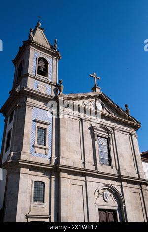 Die katholische Kirche Igreja de Sao Jose das Taipas in Porto im Norden Portugals am 8. Mai 2022. L'eglise catholique Igreja de Sao Jose das Taipas a Por Stockfoto