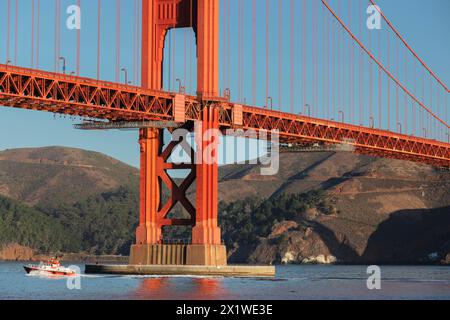 Golden Gate Bridge, San Francisco Bay, Kalifornien, USA, San Francisco, Kalifornien, USA Stockfoto