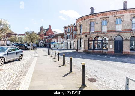 Horncastle, Lincolnshire, Großbritannien, England, Horncastle Town, Stadtzentrum, Horncastle UK, Horncastle England, Horncastle Stadtzentrum, Marktplatz Stockfoto