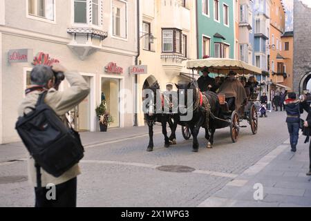 Strada Nuova. Sterzing. Trentino Südtirol. Italien Stockfoto