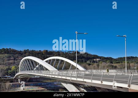 Ponte Della Musica Armando Trovajoli. Rom. Latium. Italien Stockfoto