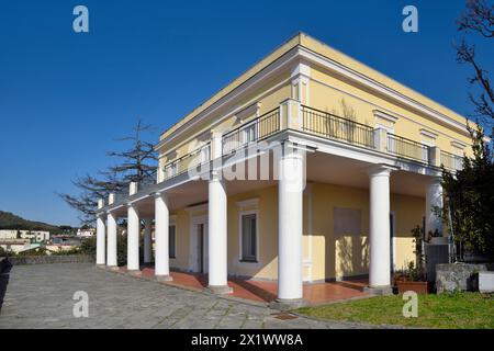 Villa La Ginestra. Torre Del Greco. Kampanien. Italien Stockfoto