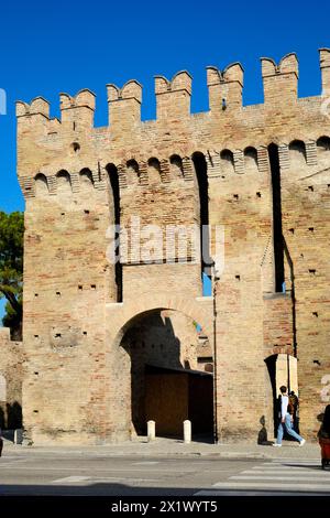 Porta Maggiore. Fano. Marken. Italien Stockfoto