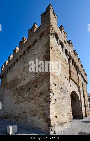 Porta Maggiore. Fano. Marken. Italien Stockfoto