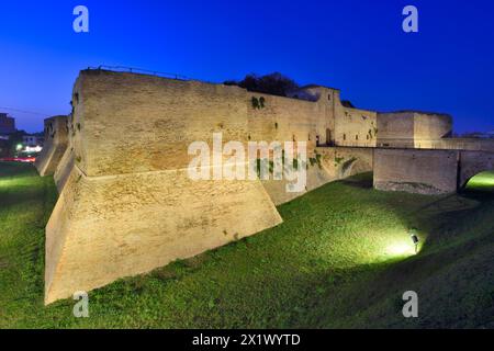 Festung Malatesta. Fano. Marken. Italien Stockfoto