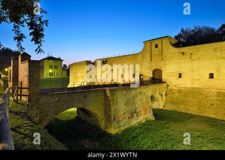 Festung Malatesta. Fano. Marken. Italien Stockfoto