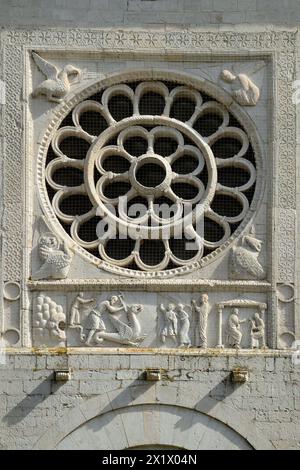 Abtei von Santi Mauro E Felice. Castel San Felice. Fraktion von Sant'anatolia di Narco. Valnerina. Umbrien. Italien Stockfoto