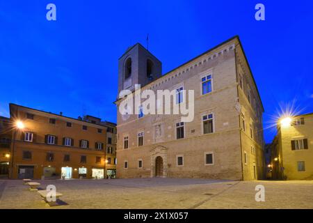 Palazzo Della Signoria. Jesi. Marken. Italien Stockfoto