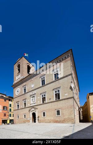 Palazzo Della Signoria. Jesi. Marken. Italien Stockfoto