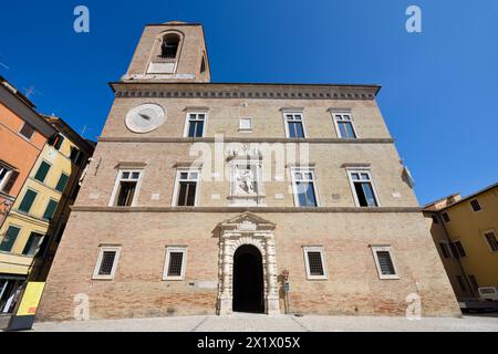 Palazzo Della Signoria. Jesi. Marken. Italien Stockfoto