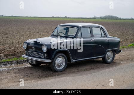 1955 Austin A40 Cambridge klassischer britischer Familienwagen aus den 1950er Jahren Stockfoto