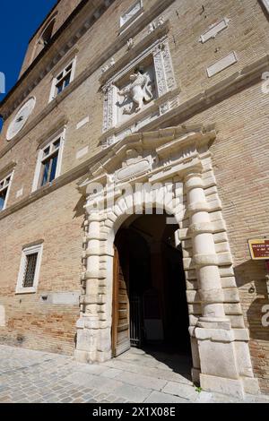 Palazzo Della Signoria. Jesi. Marken. Italien Stockfoto