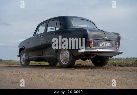 1955 Austin A40 Cambridge klassischer britischer Familienwagen aus den 1950er Jahren Stockfoto