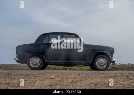 1955 Austin A40 Cambridge klassischer britischer Familienwagen aus den 1950er Jahren Stockfoto